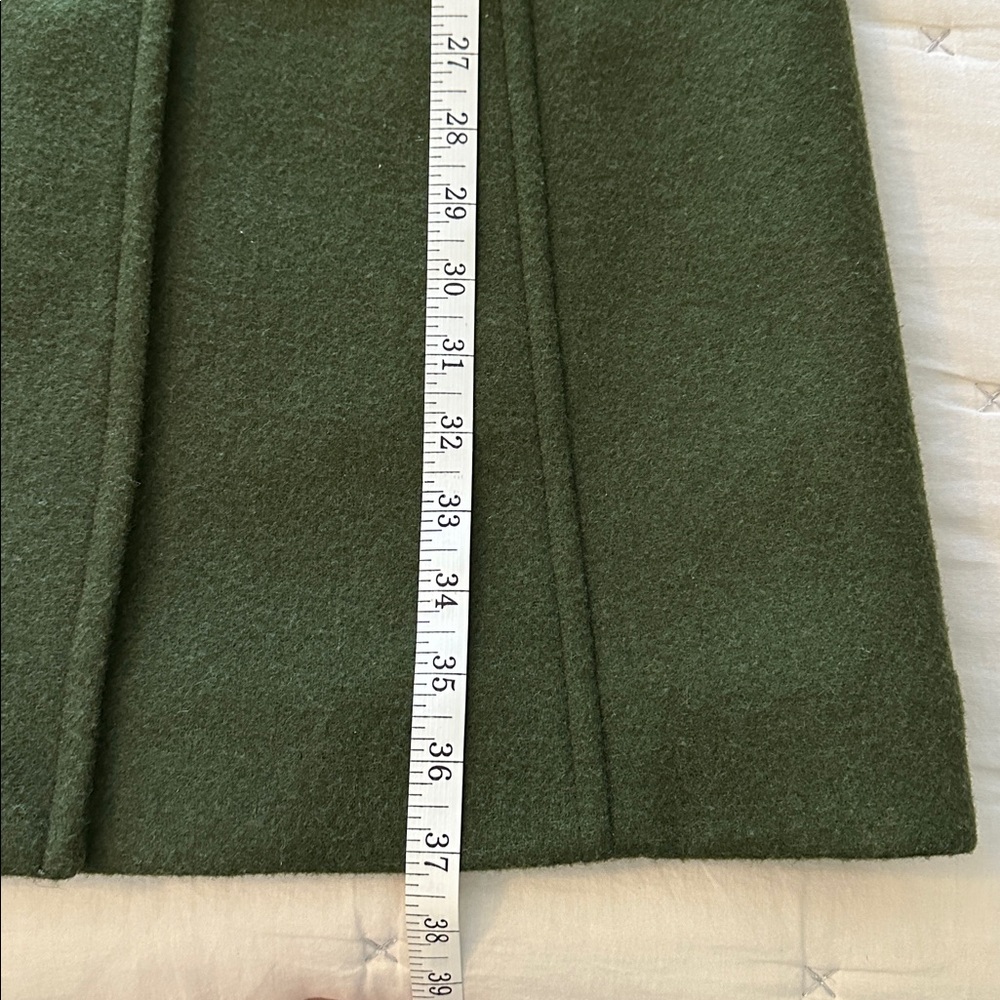 J. Crew Forest Green Women's Dress Coat - Picture 6 of 12